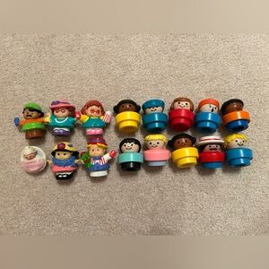 Vintage Fisher-Price Little People Figures